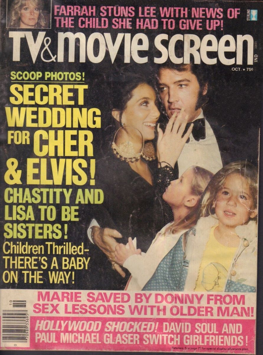 TV AND MOVIE SCREEN magazine side cover October 1977