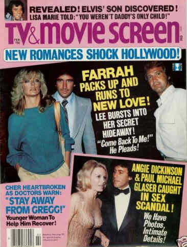 TV AND MOVIE SCREEN magazine side cover February 1978
