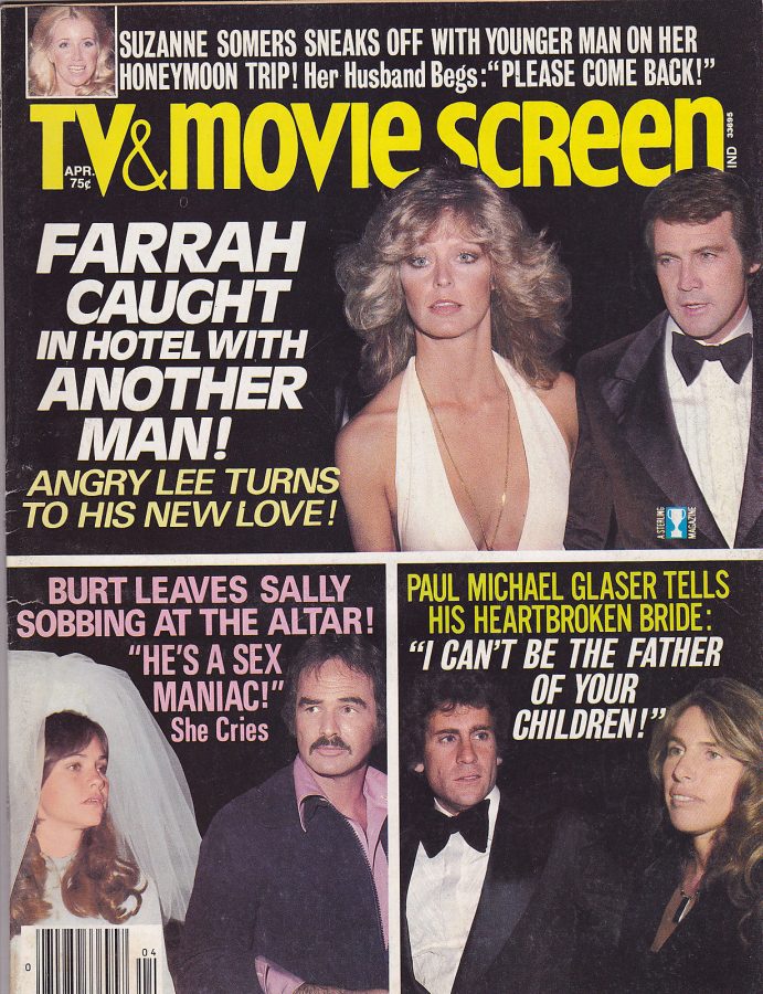 TV AND MOVIE SCREEN magazine side cover April 1978