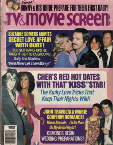 TV AND MOVIE SCREEN magazine side cover August 1978