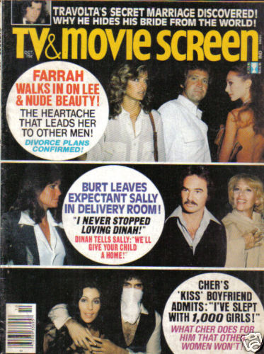 TV AND MOVIE SCREEN magazine side cover October 1978