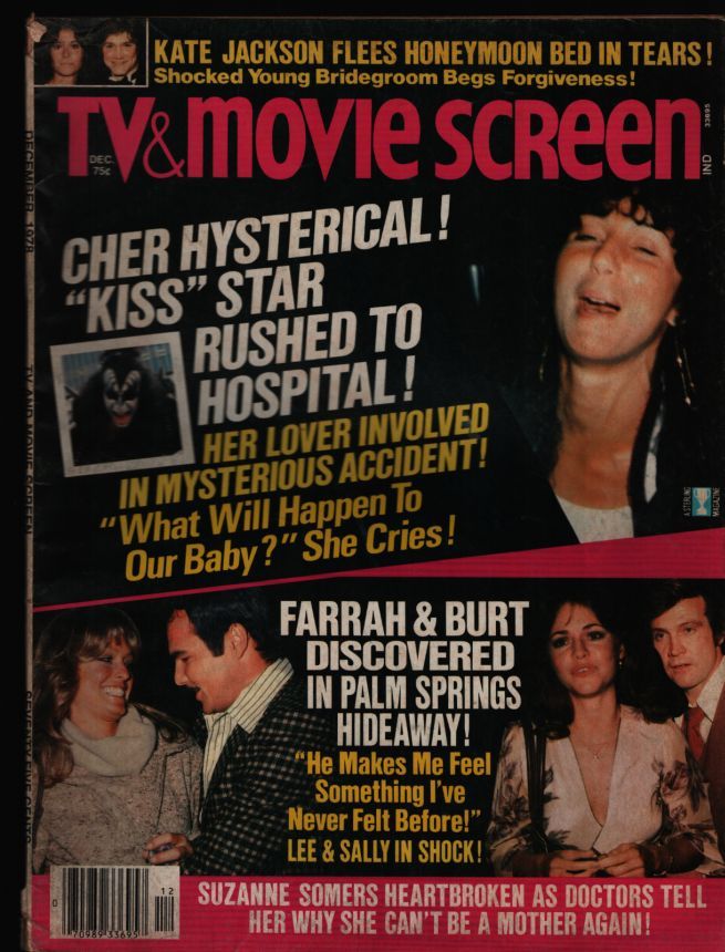 TV AND MOVIE SCREEN magazine side cover December 1978