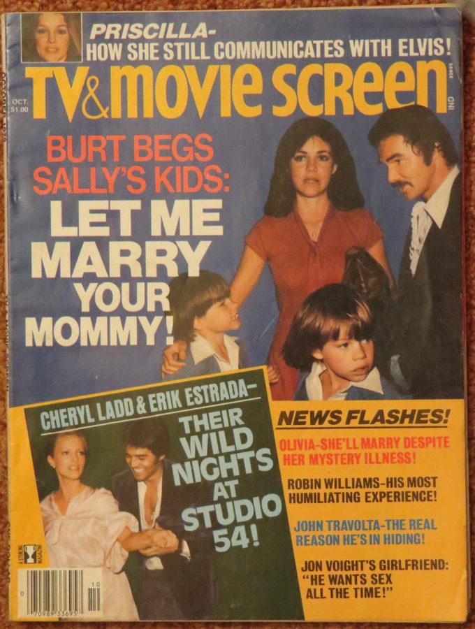 TV AND MOVIE SCREEN magazine side cover October 1979