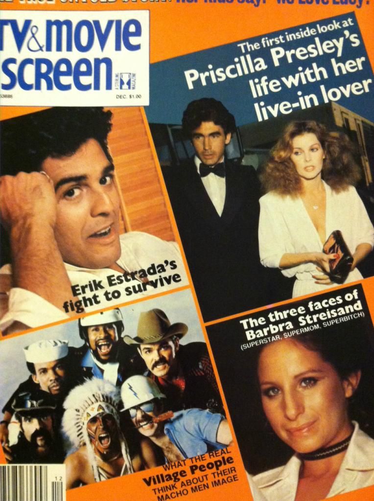 TV AND MOVIE SCREEN magazine side cover December 1979