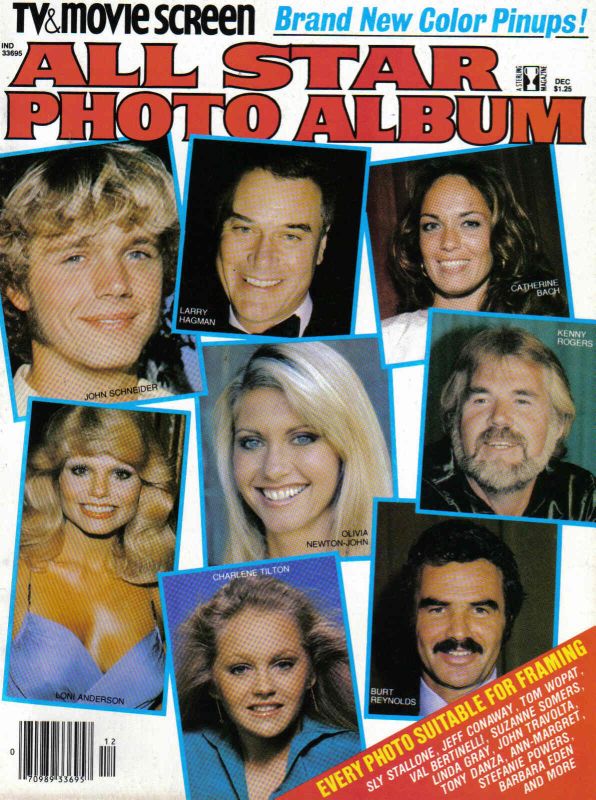 TV AND MOVIE SCREEN magazine side cover December 1980