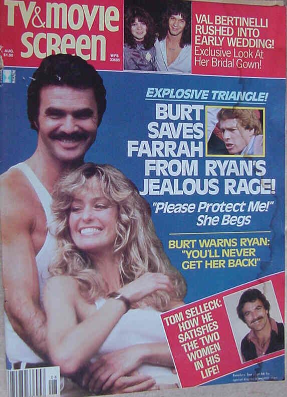 TV AND MOVIE SCREEN magazine side cover August 1981