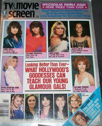 TV AND MOVIE SCREEN magazine side cover October 1981