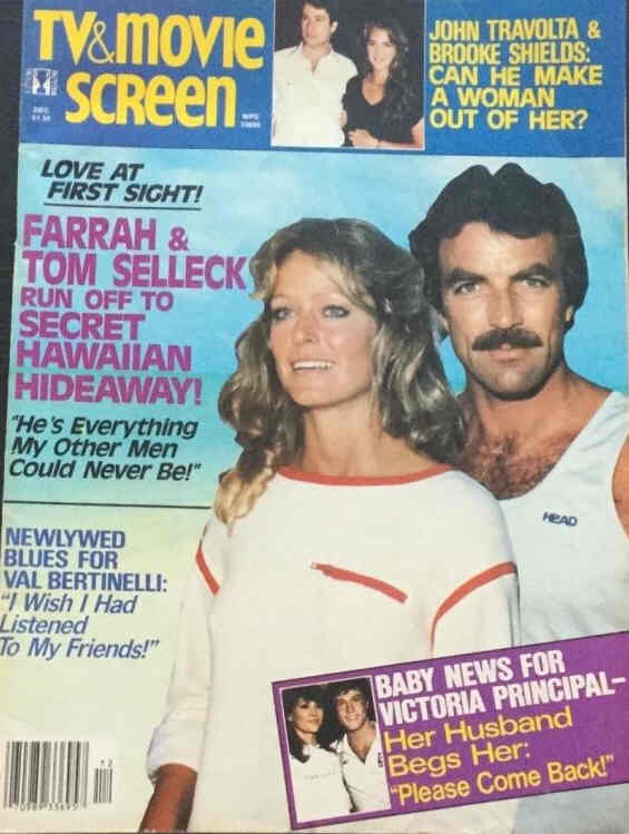 TV AND MOVIE SCREEN magazine side cover December 1981