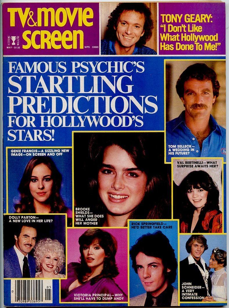 TV AND MOVIE SCREEN magazine side cover May 1982