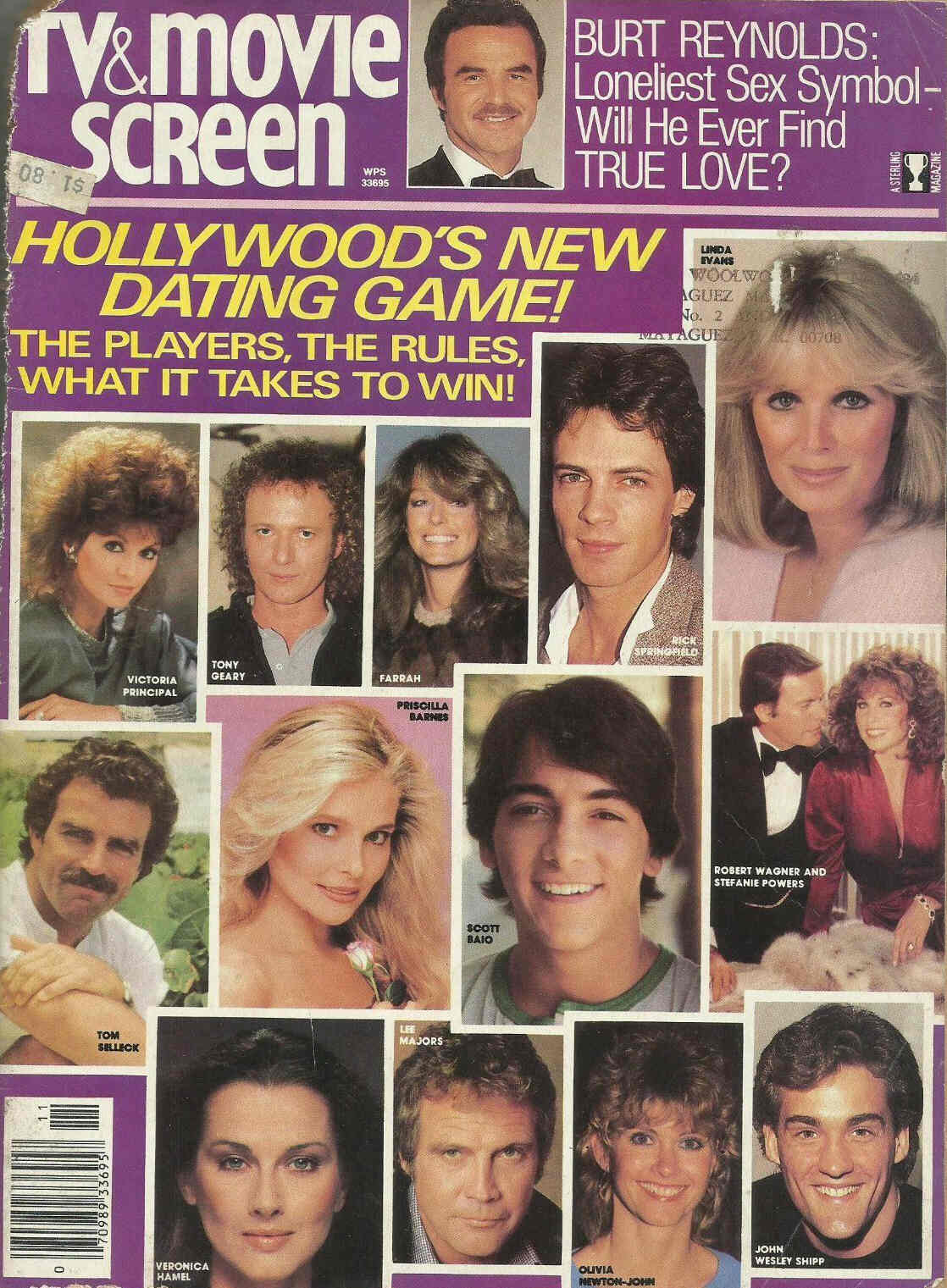 TV AND MOVIE SCREEN magazine side cover November 1982