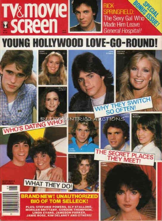 TV AND MOVIE SCREEN magazine side cover May 1983
