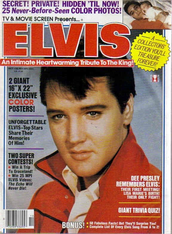 TV AND MOVIE SCREEN magazine side cover  Vol 34 # 4 October 1987