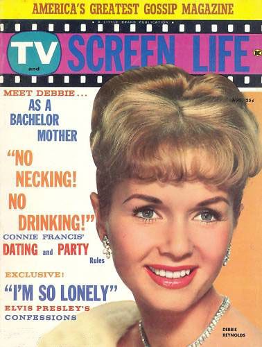 TV AND SCREEN LIFE magazine side cover August 1959