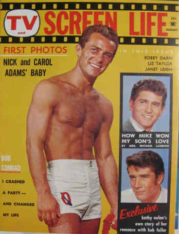 TV AND SCREEN LIFE magazine side cover August 1960