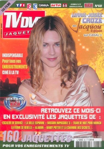 TV DVD JAQUETTES magazine side cover Issue 60 February 2008