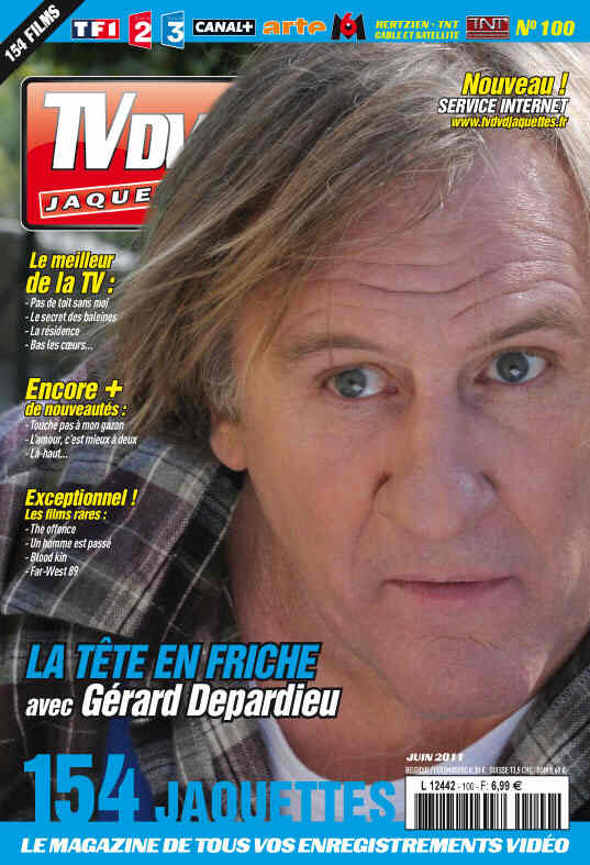 TV DVD JAQUETTES magazine side cover Issue 100 June 2011