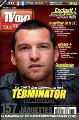 TV DVD JAQUETTES magazine side cover Issue 93 November 2010