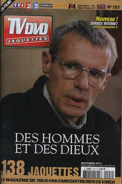 TV DVD JAQUETTES magazine side cover Issue 103 September 2011
