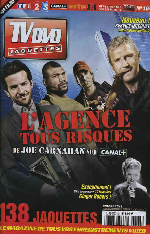 TV DVD JAQUETTES magazine side cover Issue 104 October 2011