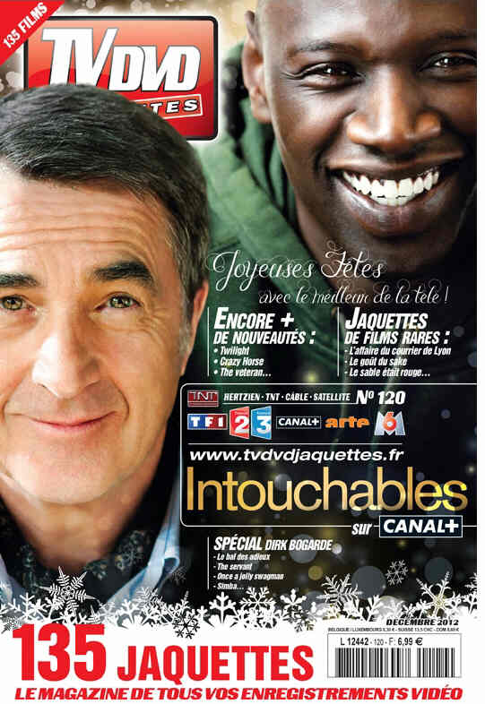 TV DVD JAQUETTES magazine side cover Issue 120 December 2012