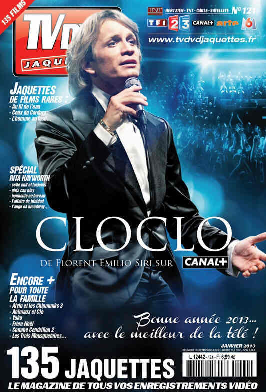 TV DVD JAQUETTES magazine side cover Issue 121 January 2013