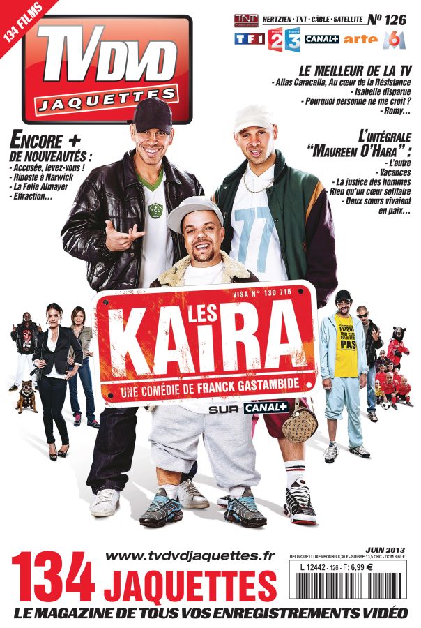 TV DVD JAQUETTES magazine side cover Issue 126 June 2013