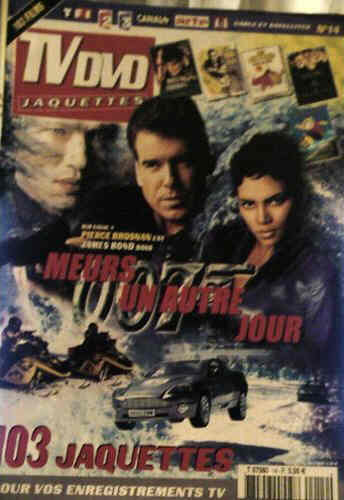 TV DVD JAQUETTES magazine side cover Issue 14 April 2004