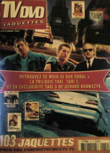 TV DVD JAQUETTES magazine side cover Issue 19 September 2004
