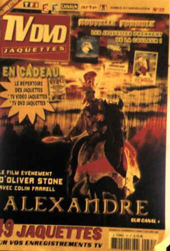 TV DVD JAQUETTES magazine side cover Issue 35 January 2006