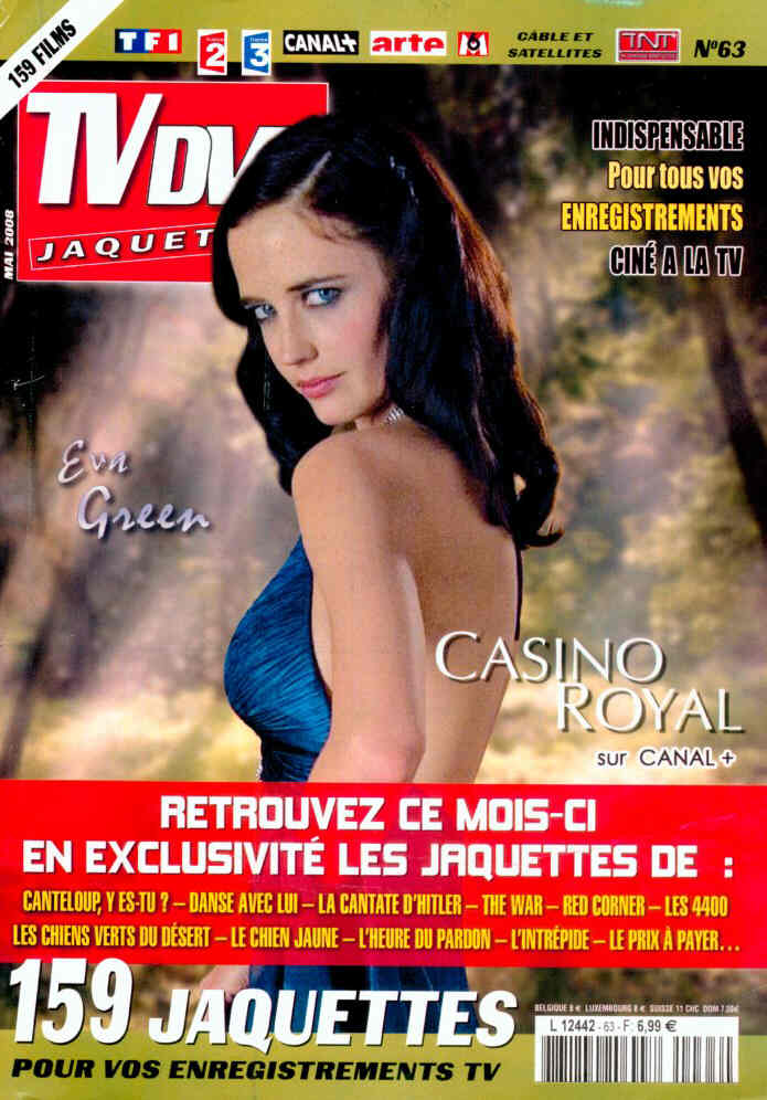 TV DVD JAQUETTES magazine side cover Issue 63 May 2008
