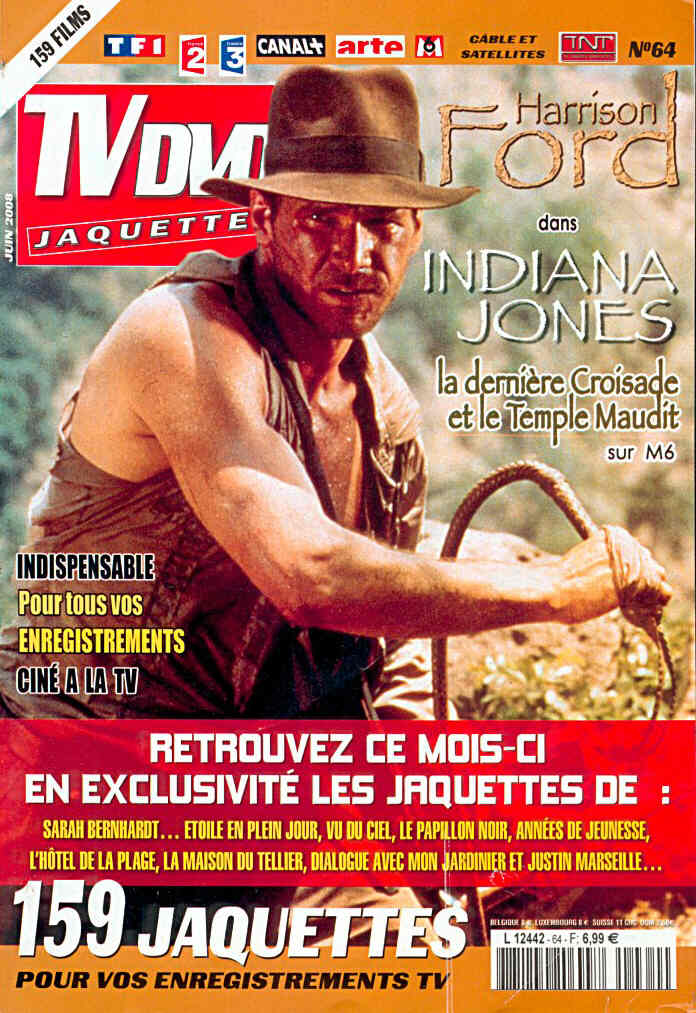 TV DVD JAQUETTES magazine side cover Issue 64 June 2008