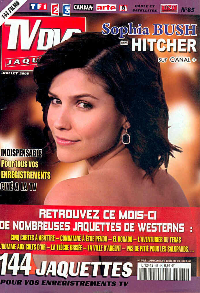 TV DVD JAQUETTES magazine side cover Issue 65 July 2008