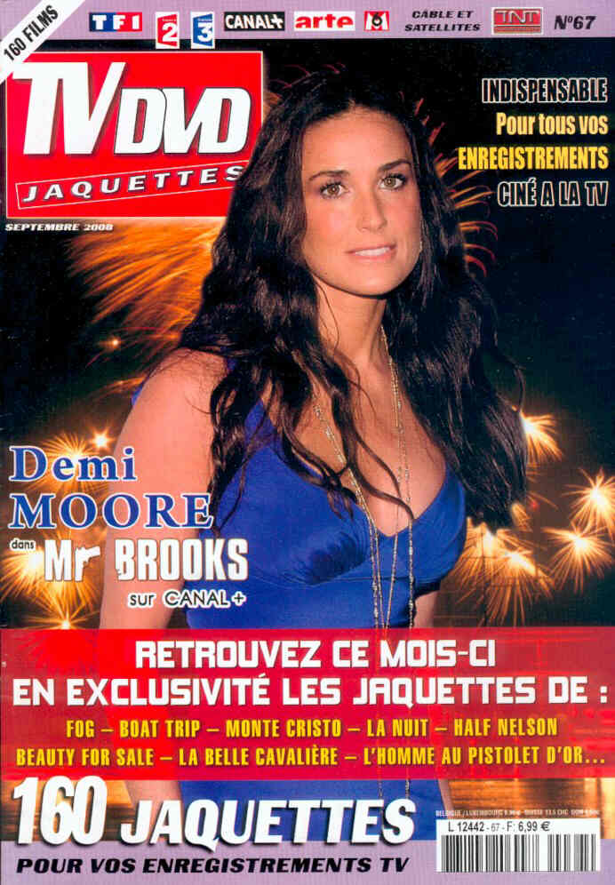 TV DVD JAQUETTES magazine side cover Issue 67 September 2008