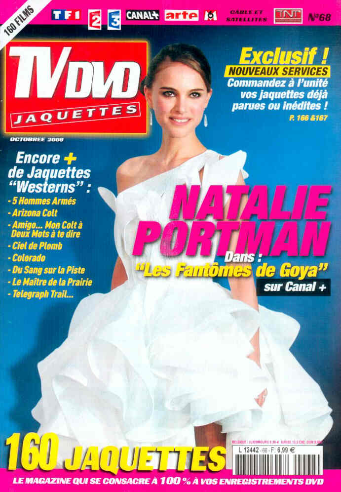 TV DVD JAQUETTES magazine side cover Issue 68 October 2008