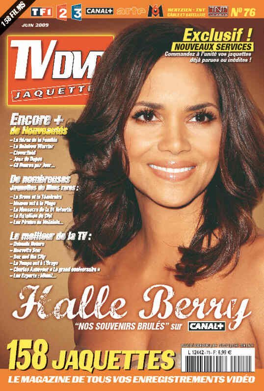 TV DVD JAQUETTES magazine side cover Issue 76 June 2009