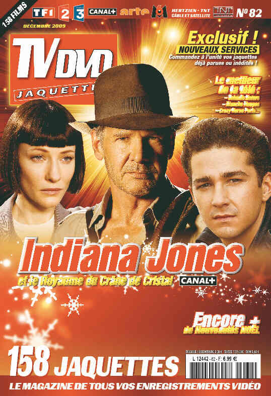 TV DVD JAQUETTES magazine side cover Issue 82 December 2009