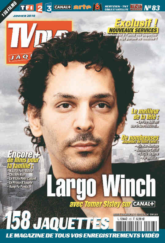TV DVD JAQUETTES magazine side cover Issue 83 January 2010