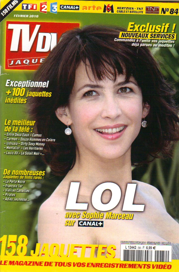 TV DVD JAQUETTES magazine side cover Issue 84 February 2010