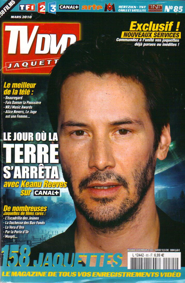 TV DVD JAQUETTES magazine side cover Issue 85 March 2010