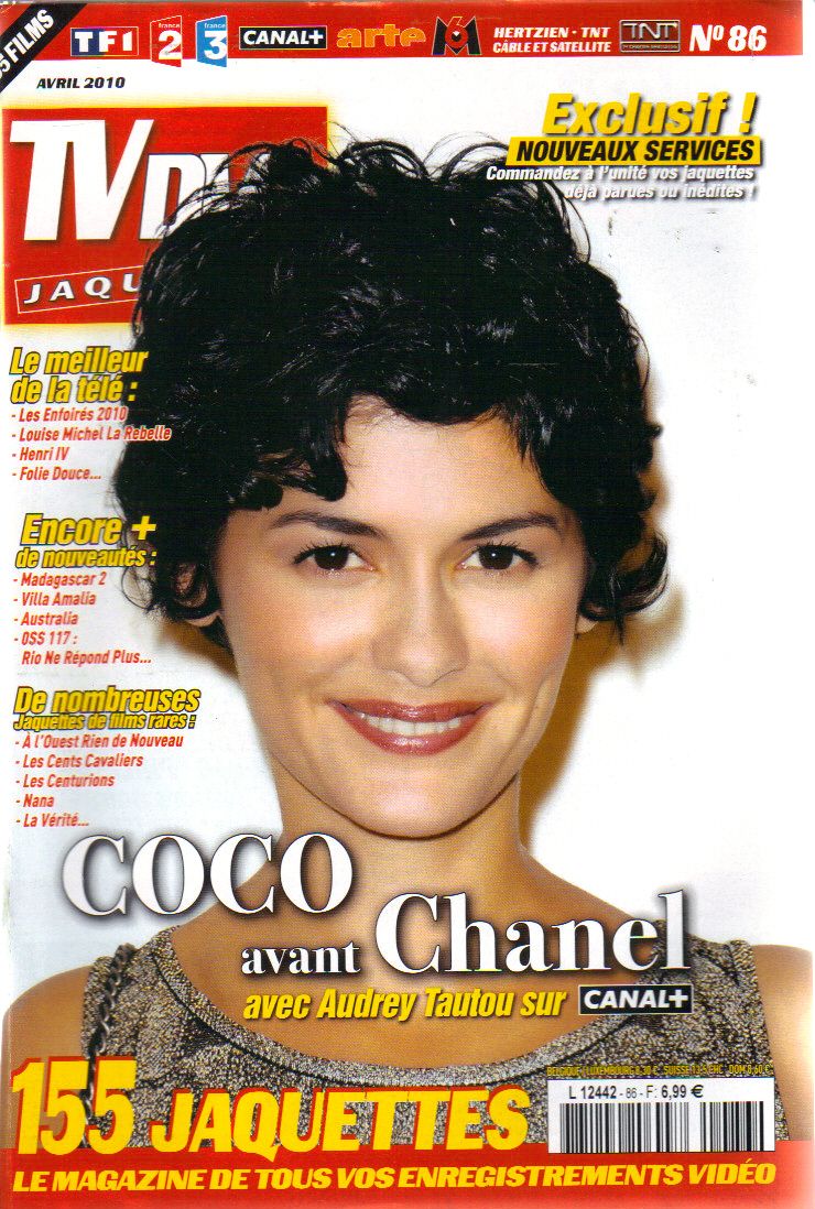 TV DVD JAQUETTES magazine side cover Issue 86 April 2010