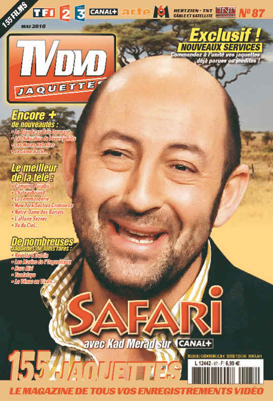 TV DVD JAQUETTES magazine side cover Issue 87 May 2010