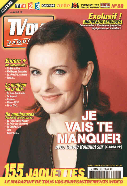 TV DVD JAQUETTES magazine side cover Issue 88 June 2010