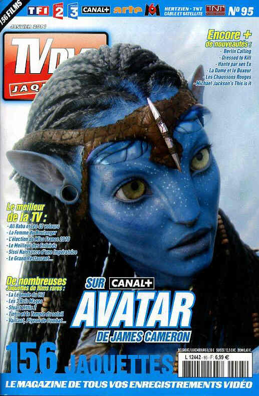 TV DVD JAQUETTES magazine side cover Issue 95 January 2011