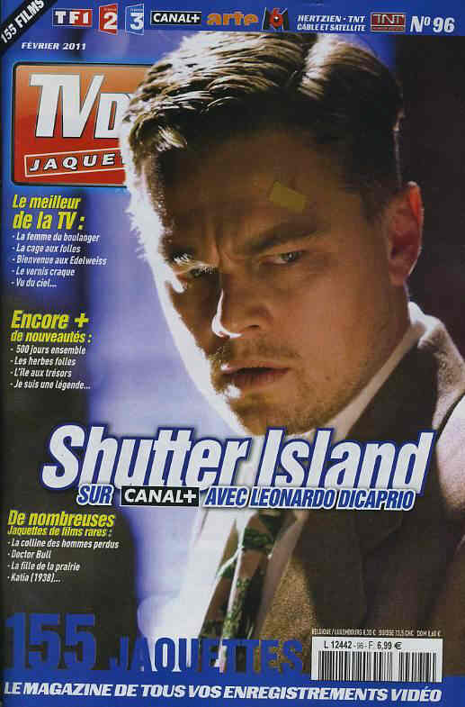 TV DVD JAQUETTES magazine side cover Issue 96 February 2011