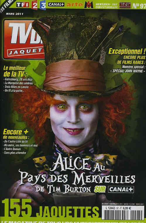 TV DVD JAQUETTES magazine side cover Issue 97 March 2011
