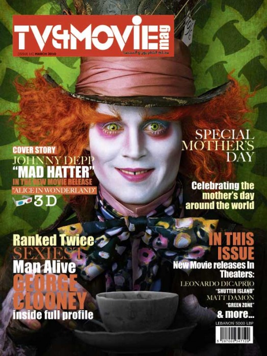 TV AND MOVIE MAG magazine side cover Issue 14 March 2010