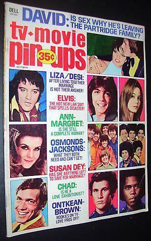 TV MOVIE PIN-UPS magazine side cover October 1973
