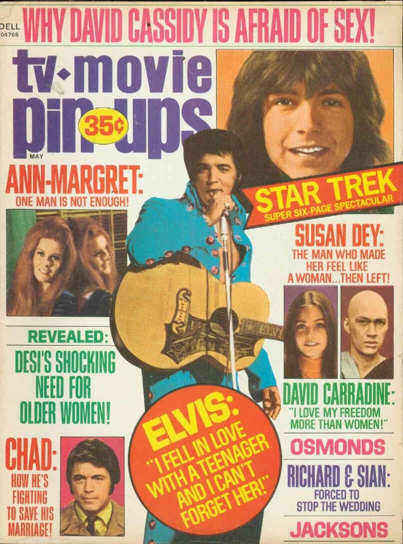 TV MOVIE PIN-UPS magazine side cover May 1974