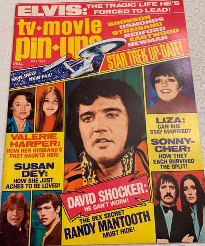 TV MOVIE PIN-UPS magazine side cover May 1975