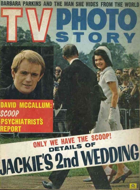 TV PHOTO STORY magazine side cover December 1965